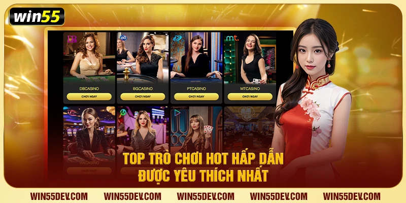 Top trò chơi hot hấp dẫn được yêu thích nhất
