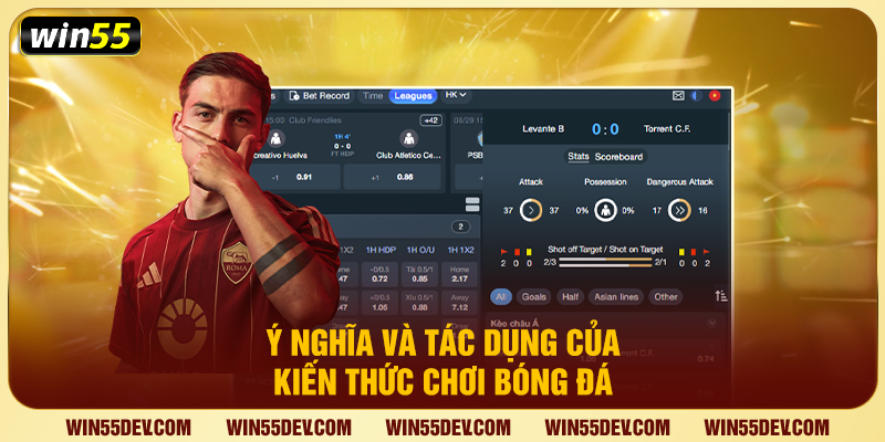 Ý nghĩa và tác dụng của kiến thức chơi bóng đá